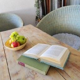 Terrasse Bach Fotos