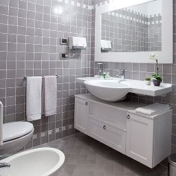 Badezimmer Locanda La Canonica Fotos