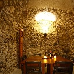 Salle du petit-déjeuner située dans le restaurant Locanda La Canonica Fotos
