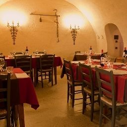 Salle du petit-déjeuner située dans le restaurant Locanda La Canonica Fotos