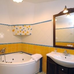 Badezimmer Locanda Costa Diva Fotos