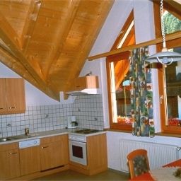 Küche Apart Bergblick Pension Fotos