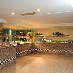 Sala colazione nel ristorante AQUASOL APARTHOTEL Fotos