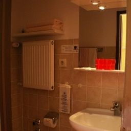 Bathroom Villa Holstein Hotel Pension Fotos
