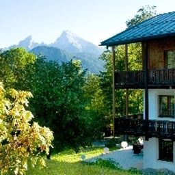 Garten Alpenvilla Berchtesgaden Suitehotel garni Fotos