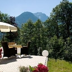 Terrasse Alpenvilla Berchtesgaden Suitehotel garni Fotos