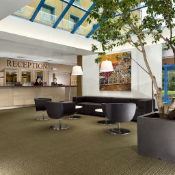 Recepción Grand Hotel Milano Malpensa Fotos