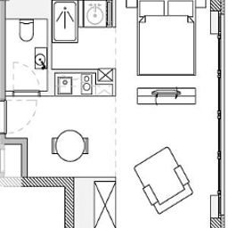 Innenansicht Goodman's Living Apartments Fotos