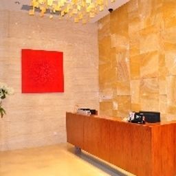 Reception Han's Hotel & Apartment Ningbo YinYi World Center Fotos
