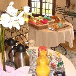 Salle du petit-déjeuner Sylvie Lodge Fotos