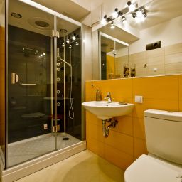 Cuarto de baño Corvin Lux Aparthotel Fotos
