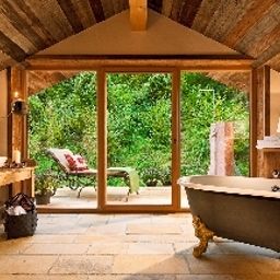 Badezimmer BollAnt´s Heimatlodges Fotos