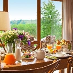 Frühstücksraum BollAnt´s Heimatlodges Fotos