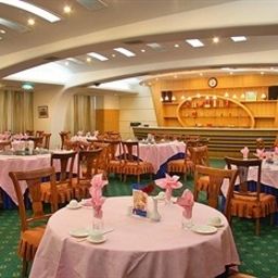 Sala colazione nel ristorante Capital Airport Hotel - Beijing Fotos