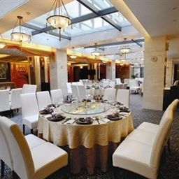 Sala colazione nel ristorante Heyuan Royal Garden Hotel - Beijing Fotos