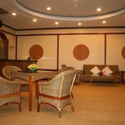 Frühstücksraum im Restaurant Daxian Hotel - Dalian Fotos