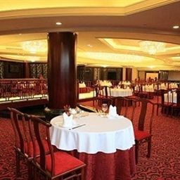 Frühstücksraum im Restaurant Soluxe Hotel (Guangzhou Yangguang Jiudian) Fotos