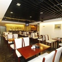 Sala colazione nel ristorante Higood Holiday Inn - Huangshan Fotos