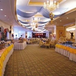 Frühstücksraum im Restaurant Dehan Hotel - Zhuhai Fotos